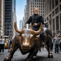 Stock Market Salute GIF by HOSSDESIGNUSA