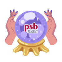 psbacademy crystal ball crystalball psb academy psba Sticker