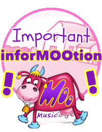 Moosical Important Info Sticker by MooMusicGlasgow