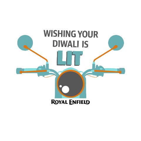 Diwali Ridemore Sticker by Royal Enfield