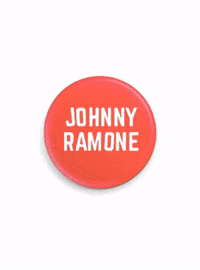 buttons pins GIF by Johnny Ramone
