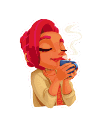 Woman Cheers Sticker by POP! Slots Casino