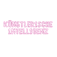 kuenstlerische-intelligenz theater fdk lanze künstlerische intelligenz Sticker