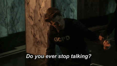 season 5 shut up GIF by Gotham