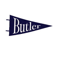 Happy Butler Bulldogs Sticker by Butler University