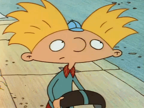hey arnold nickelodeon GIF