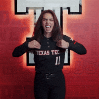 Lauren Allred GIF by Texas Tech Softball