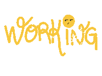 Work Eye Roll Sticker by RBillustrationStudio