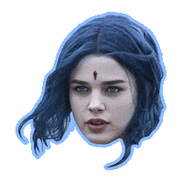 Dc Universe Raven Sticker by DC