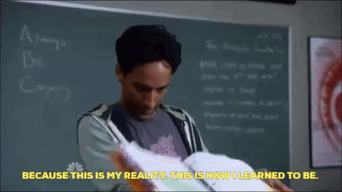 dinaratengri giphygifmaker community abed nadir abed GIF