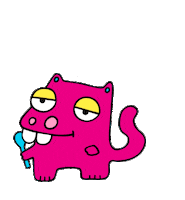 Hungry Pastry Sticker by Masomenos