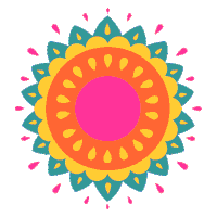 Mandala Sticker by SonrisasdeBombay