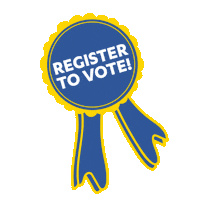 Register To Vote Voter Registration Sticker by UCLA