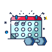 Fitness Academia Sticker by Trakto