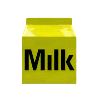Milk Carton 3D Sticker by Milk Makeup