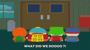 eric cartman walking GIF by South Park 