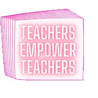 spencermegan teacher tribe teacher empowerment teachers empower teachers teacher community Sticker
