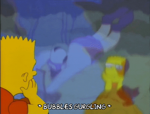 is this even happening bart simpson GIF