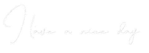 Have A Nice Day Text Sticker