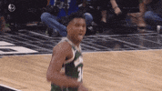 Staples Center Reaction GIF by Milwaukee Bucks