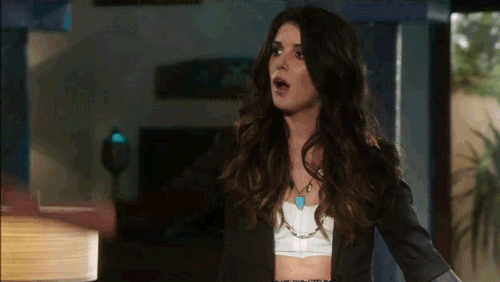 angry shenae grimes GIF