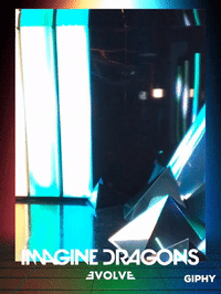 evolve GIF by IMAGINE DRAGONS ARCADE