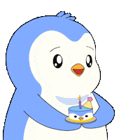 Happy Birthday Sticker by Pudgy Penguins