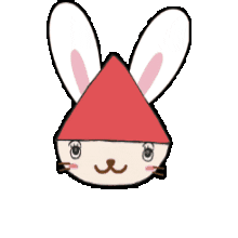 うさぎ Sticker by Try Am Sankakuya Co., Ltd