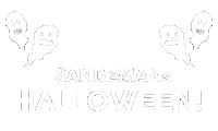 sandemansneweurope party halloween ghost fiesta Sticker