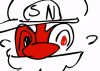 sickenfish mario sickenfish scaryn GIF