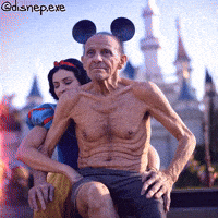 Chilling Snow White GIF