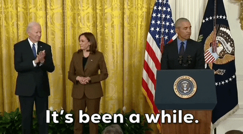 Joe Biden Obama GIF by GIPHY News