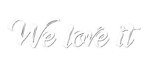 We Love It Sticker by Lenkind