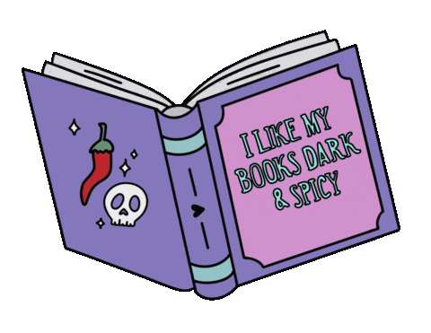 Dark Books Sticker