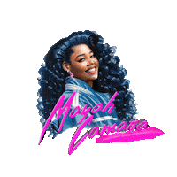 Synth Pop Mayah Sticker by MayahCamara