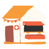 castleandcubby cubby castleandcubby castle and cubby cubbyhouse Sticker