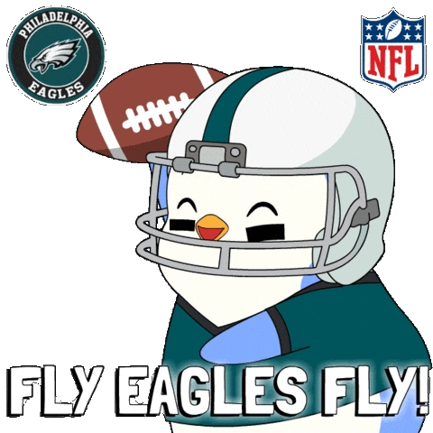 Game Day Football Sticker by Pudgy Penguins
