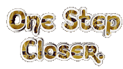 One Step Closer 3D Sticker by OpticalArtInc.