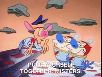 ren and stimpy nicksplat GIF