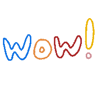ummamuseum art animation wow cool Sticker