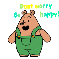 Be Happy Sticker