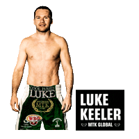 Luke Keeler Sticker by MTK Global