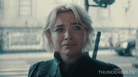 Sad Thunderbolts GIF by Marvel Studios