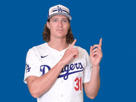 Los Angeles Dodgers Nod GIF by MLB