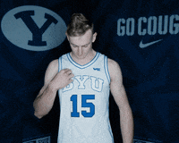 Byu Basketball Sport GIF by BYU Cougars