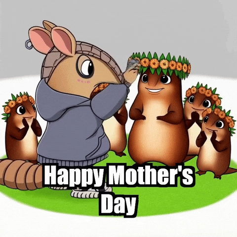 Spring Happy Mothers Day GIF by Chillo Dillo