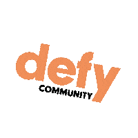 defycommunity  Sticker