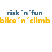 Bike Climb Sticker by Alpenverein-risknfun