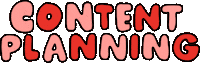 Content Planning Sticker by Poppy Deyes