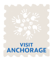 VisitAnchorage stamp stamps anchorage goldenmoments Sticker